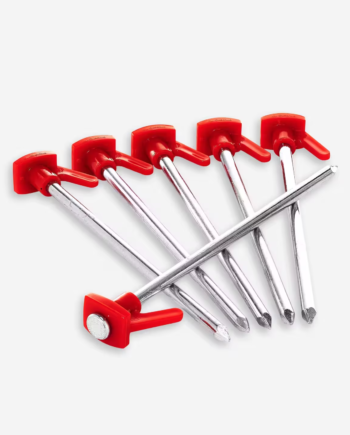 6 TENT PEGS - HARD GROUND