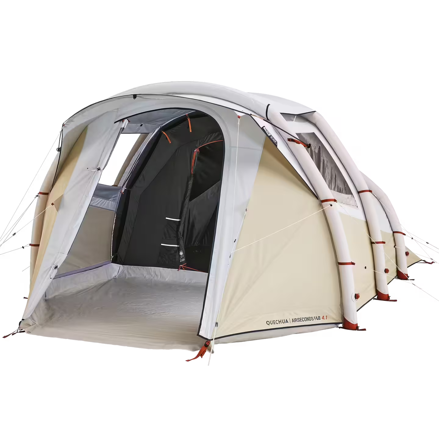 Inflatable camping tent - Air Seconds 4.1 F&B - 4 persons - 1 bedroom