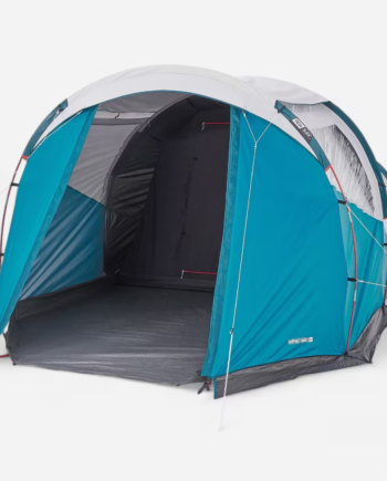 Camping Tent with Poles Arpenaz 4.1 F&B 4 Persons 1 Bedroom